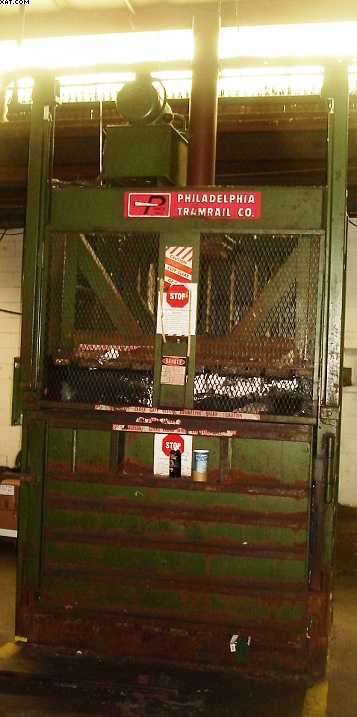 PHILADELPHIA TRAMRAIL Baler, 30x60" bale,